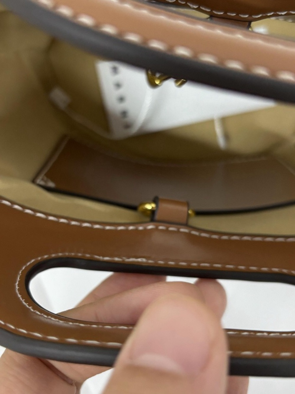 Marni Canvas Mini Market Bag Crossbody Bag - Picture 7 of 7